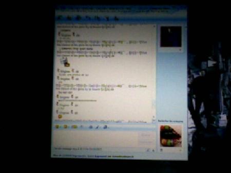 Conversation entre mwa et mon couz
